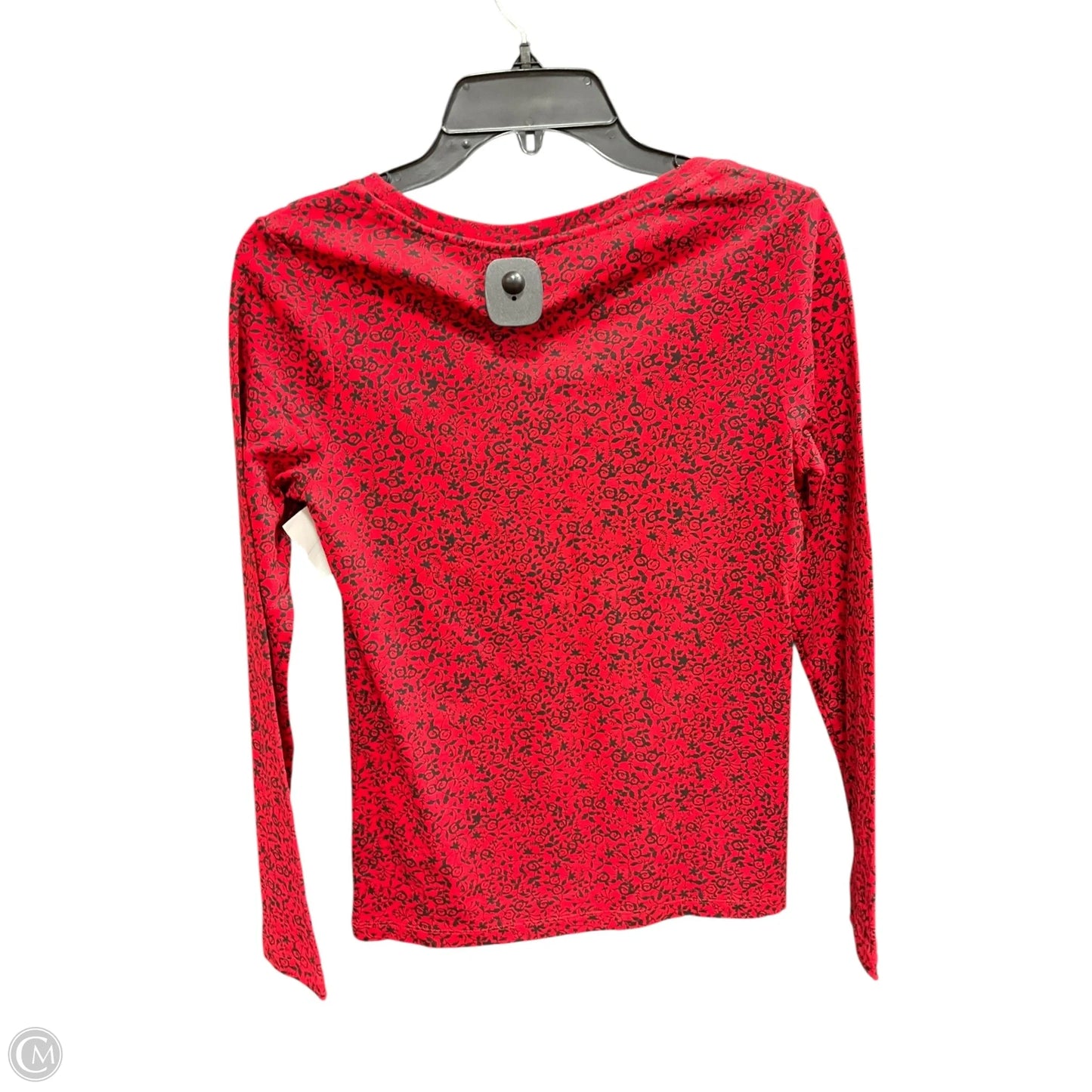 Top Long Sleeve By Tommy Hilfiger In Red, Size: Sp