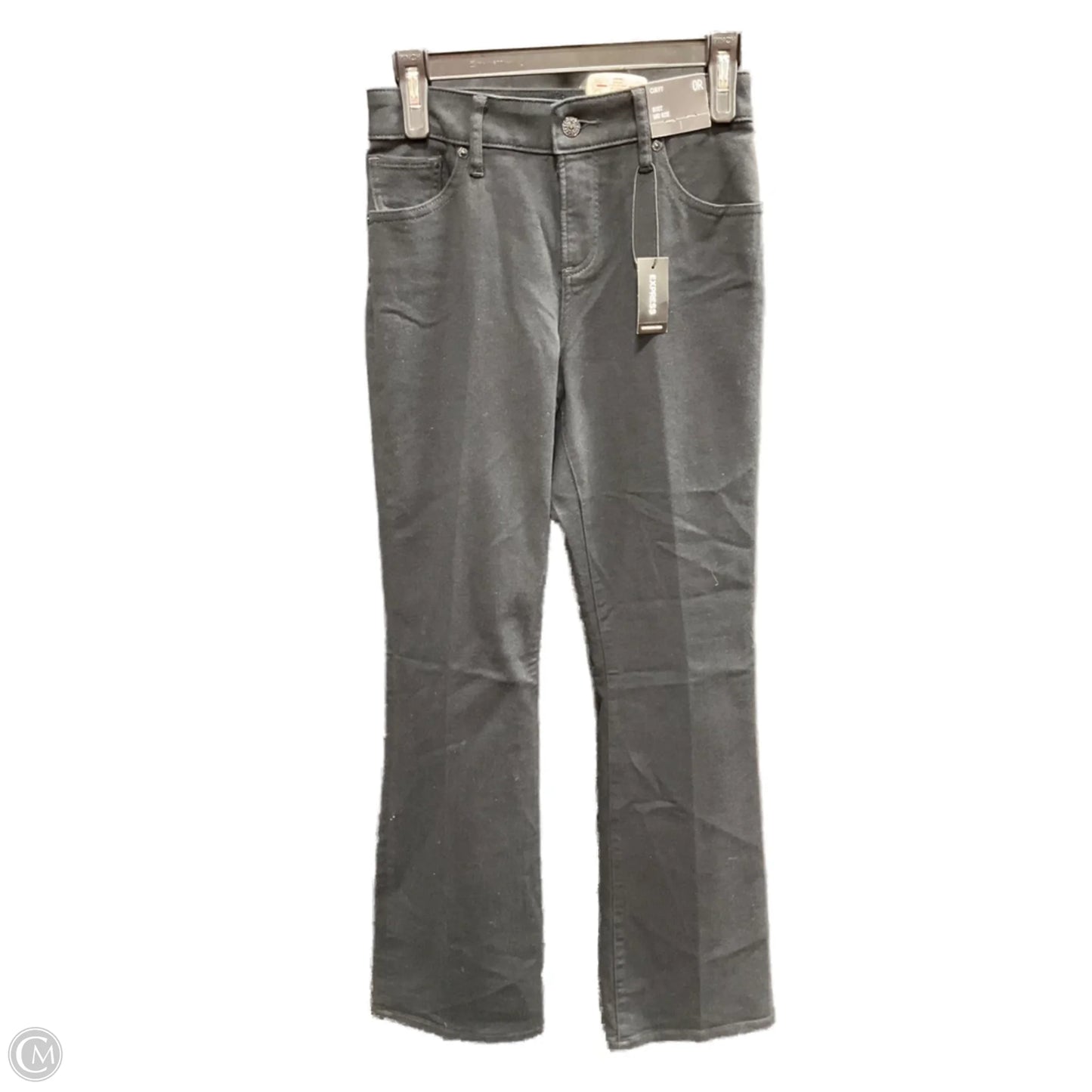 Jeans Boot Cut By Express In Black, Size: 0