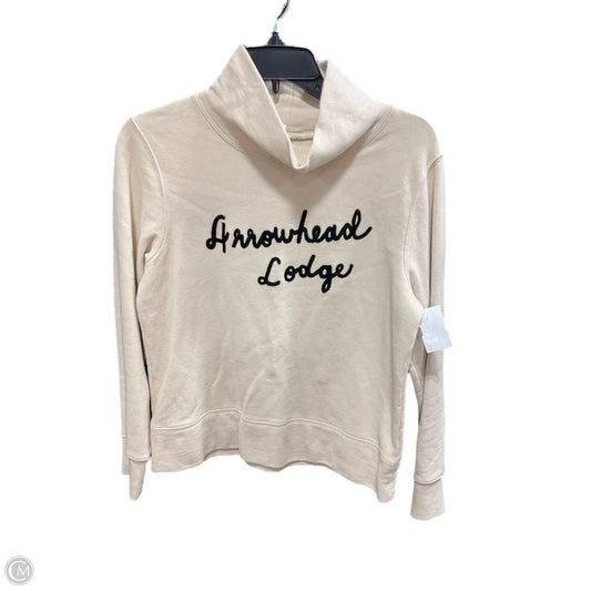 Top Long Sleeve By Madewell In Cream, Size: S