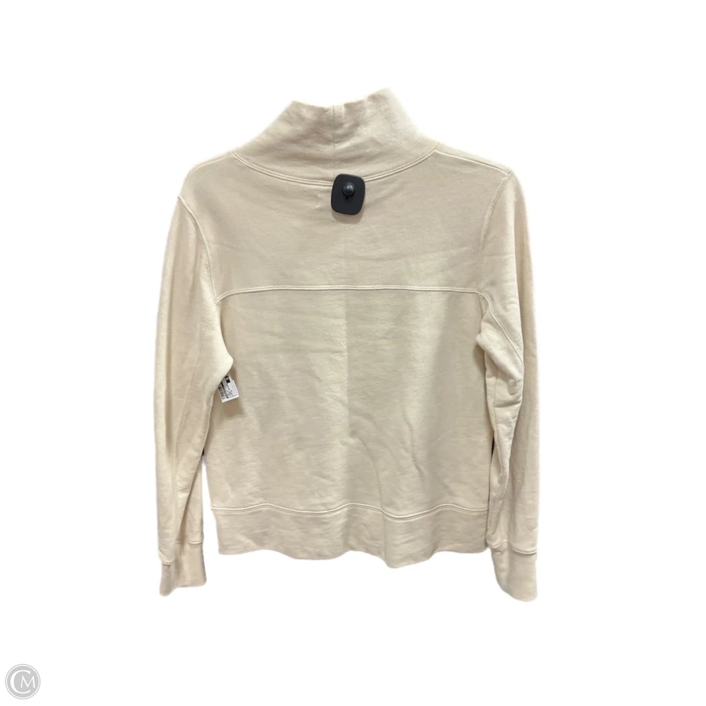 Top Long Sleeve By Madewell In Cream, Size: S