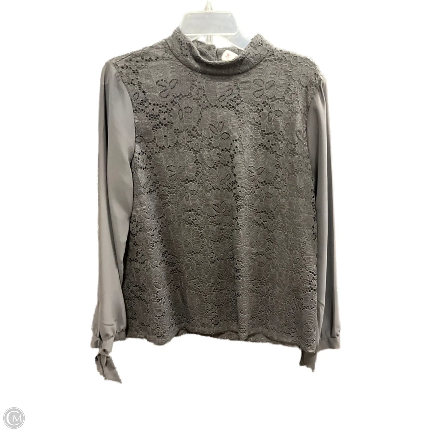 Top Long Sleeve By Rose And Olive In Black, Size: L