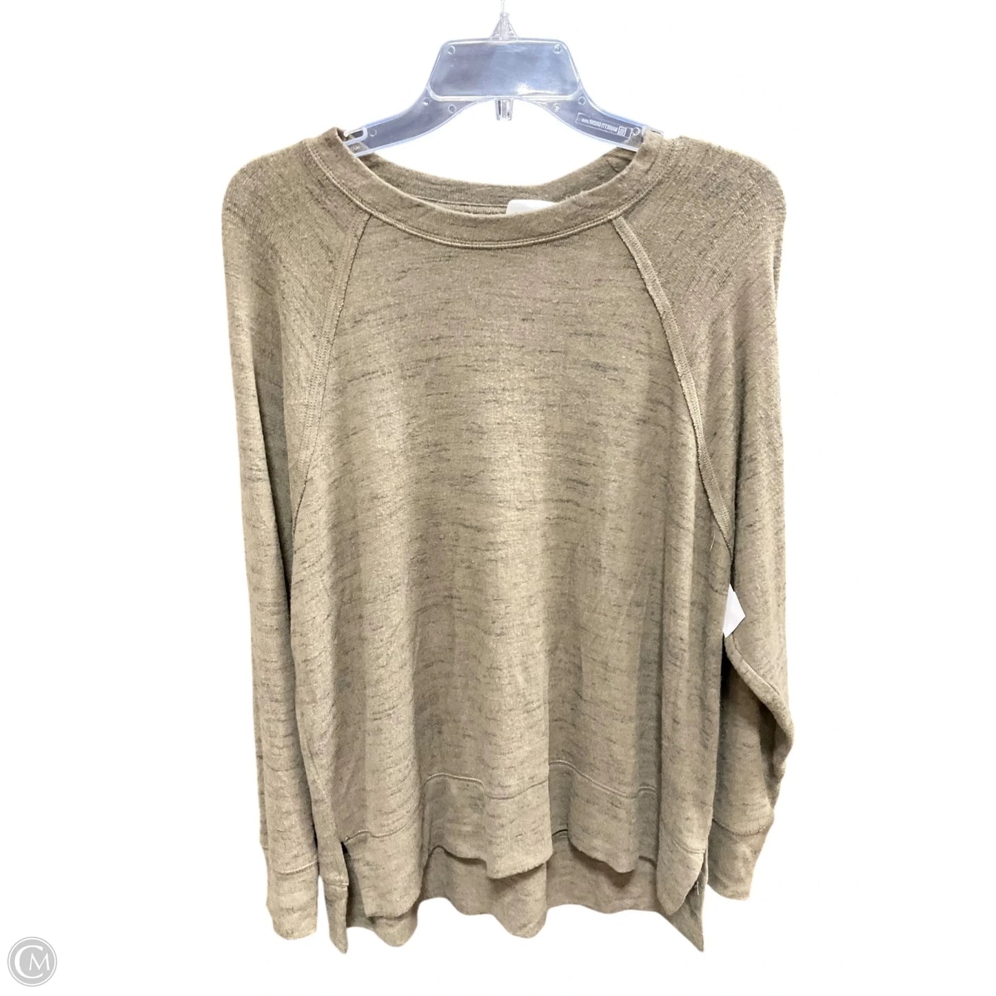 Top Long Sleeve By Aerie In Green, Size: Xs