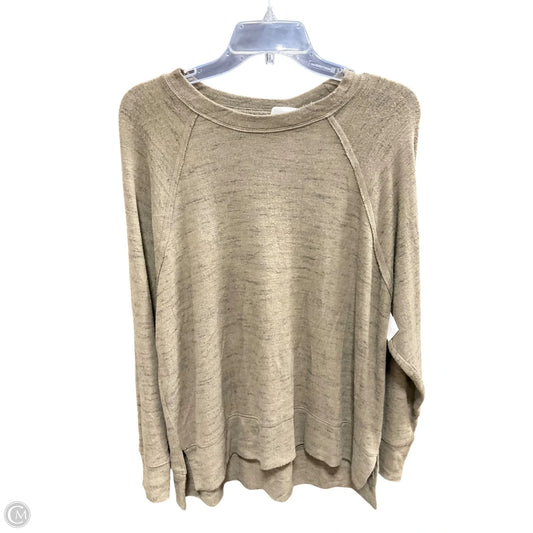 Top Long Sleeve By Aerie In Green, Size: Xs