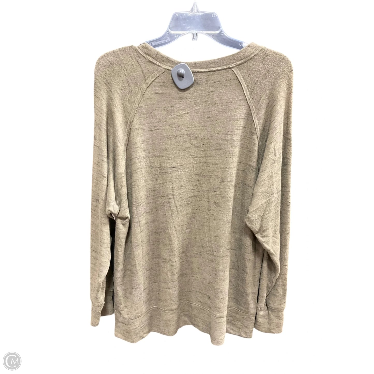 Top Long Sleeve By Aerie In Green, Size: Xs