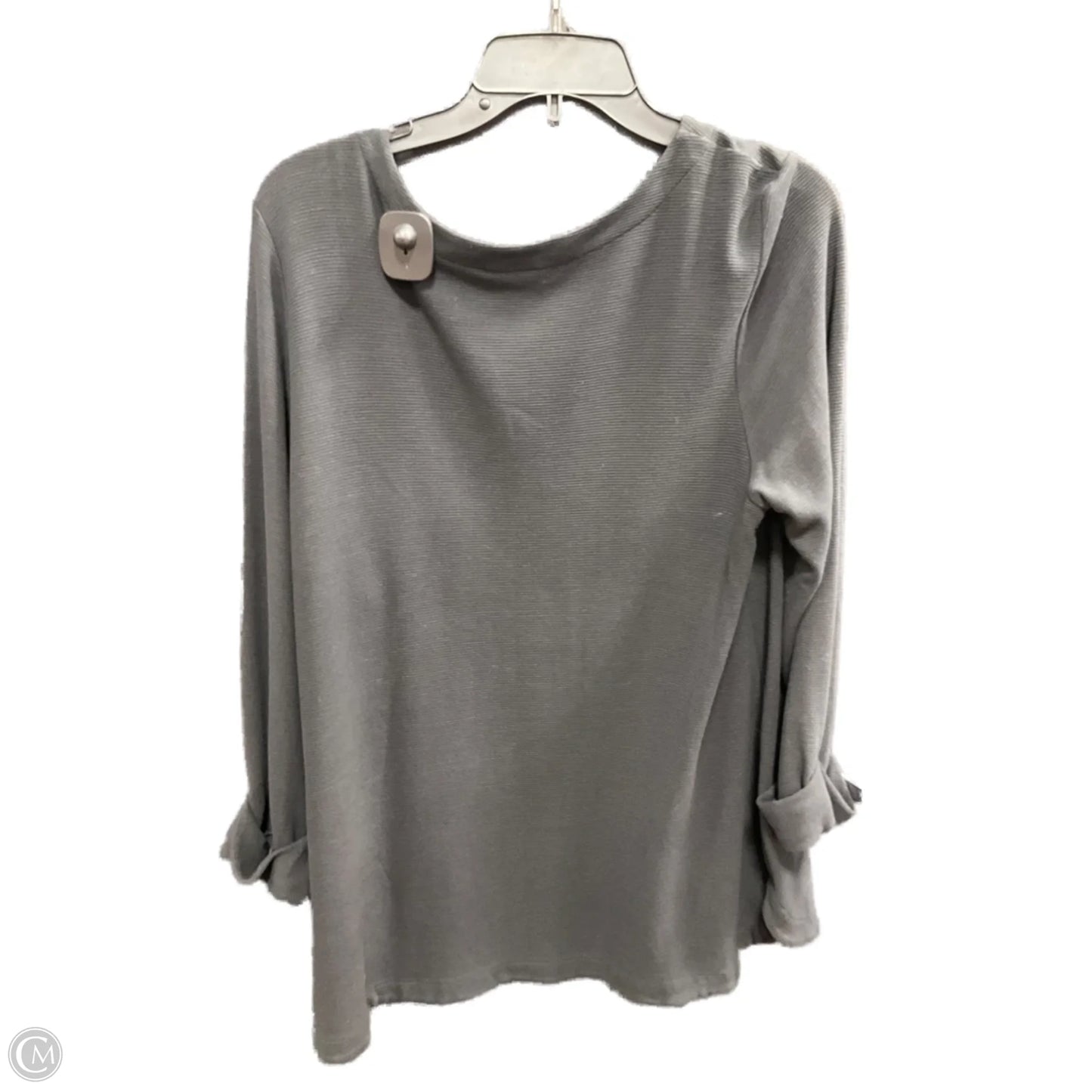 Top Long Sleeve Basic By J. Jill In Black, Size: L