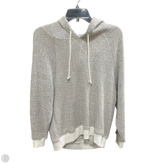 Sweatshirt Hoodie By Lou And Grey In Grey, Size: Xs