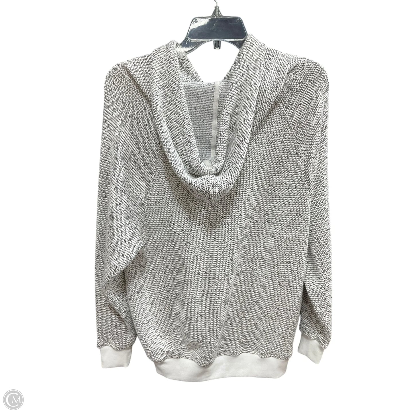Sweatshirt Hoodie By Lou And Grey In Grey, Size: Xs