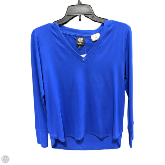 Top Long Sleeve By Bobbi Blu In Blue, Size: Xs