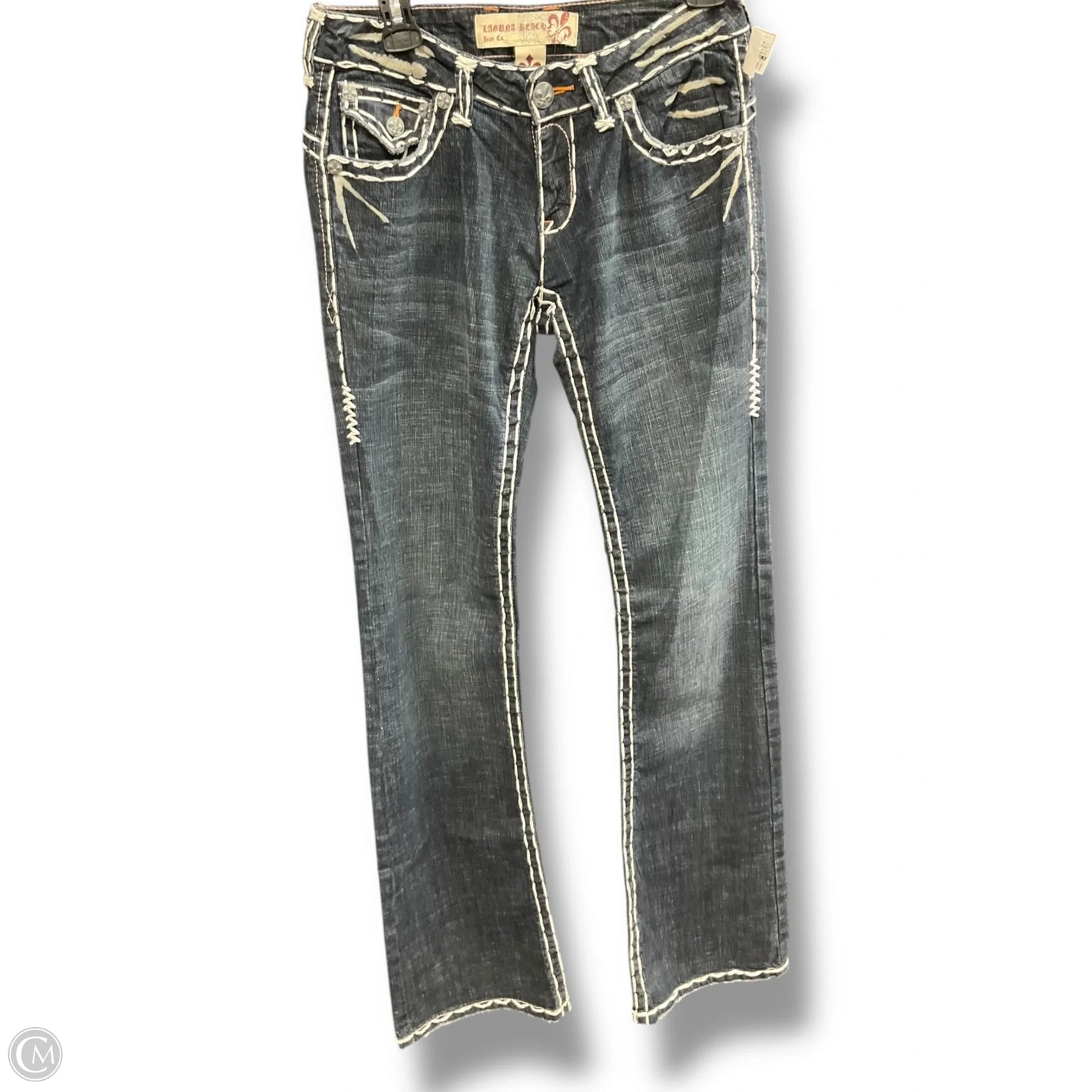 Jeans Boot Cut By Cmb In Blue Denim, Size: 6