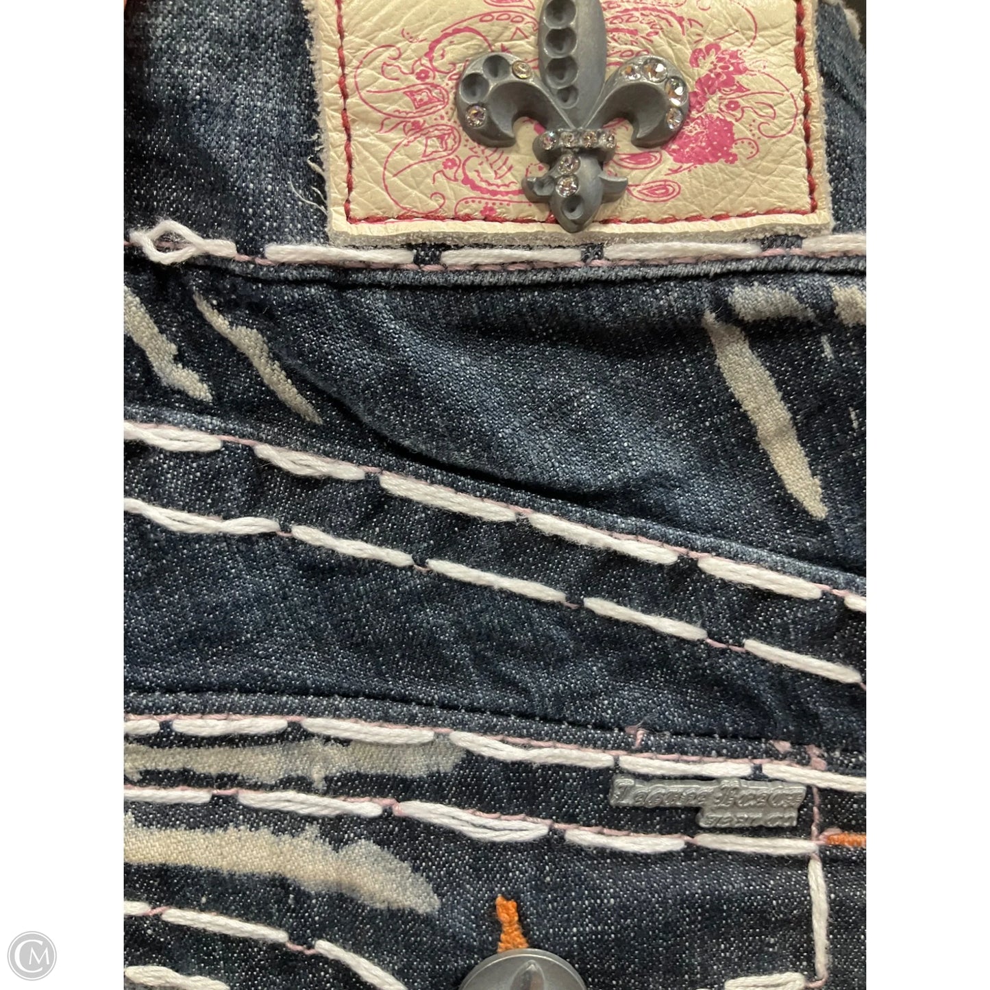 Jeans Boot Cut By Cmb In Blue Denim, Size: 6