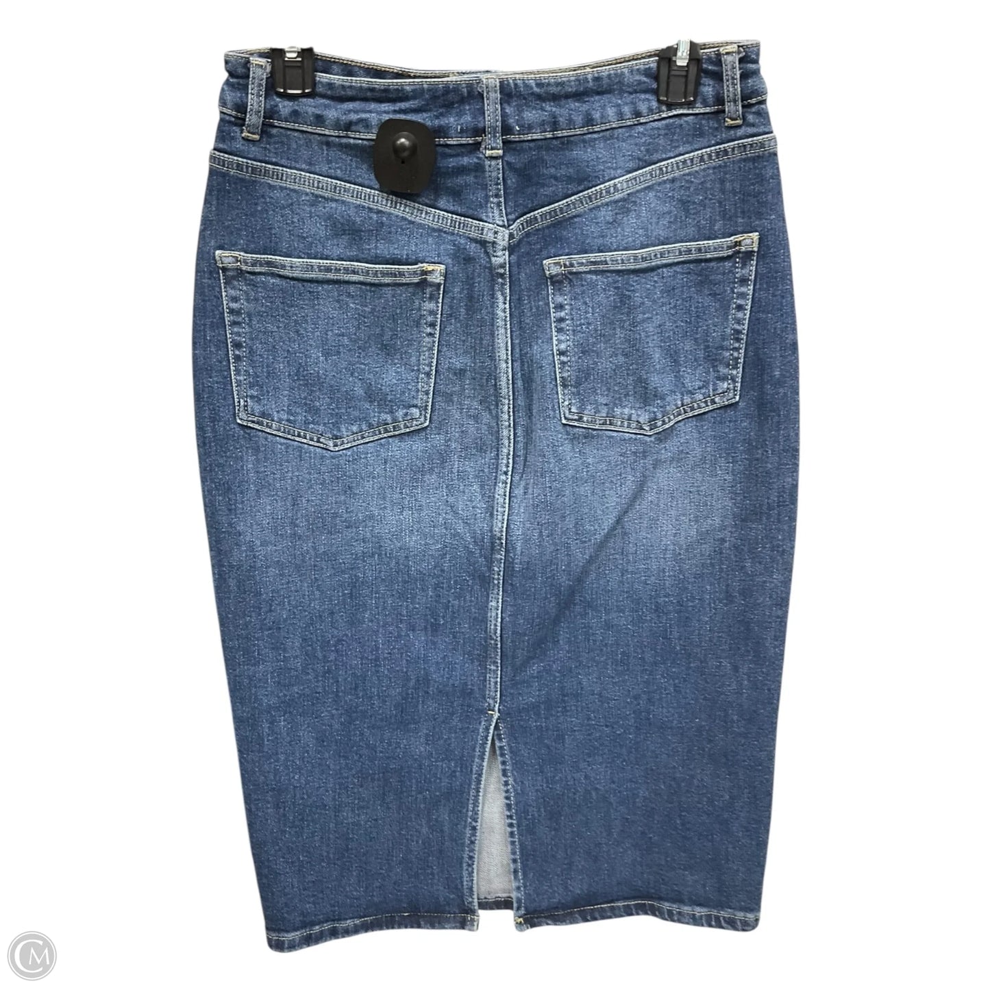 Skirt Midi By Pilcro In Blue Denim, Size: 4