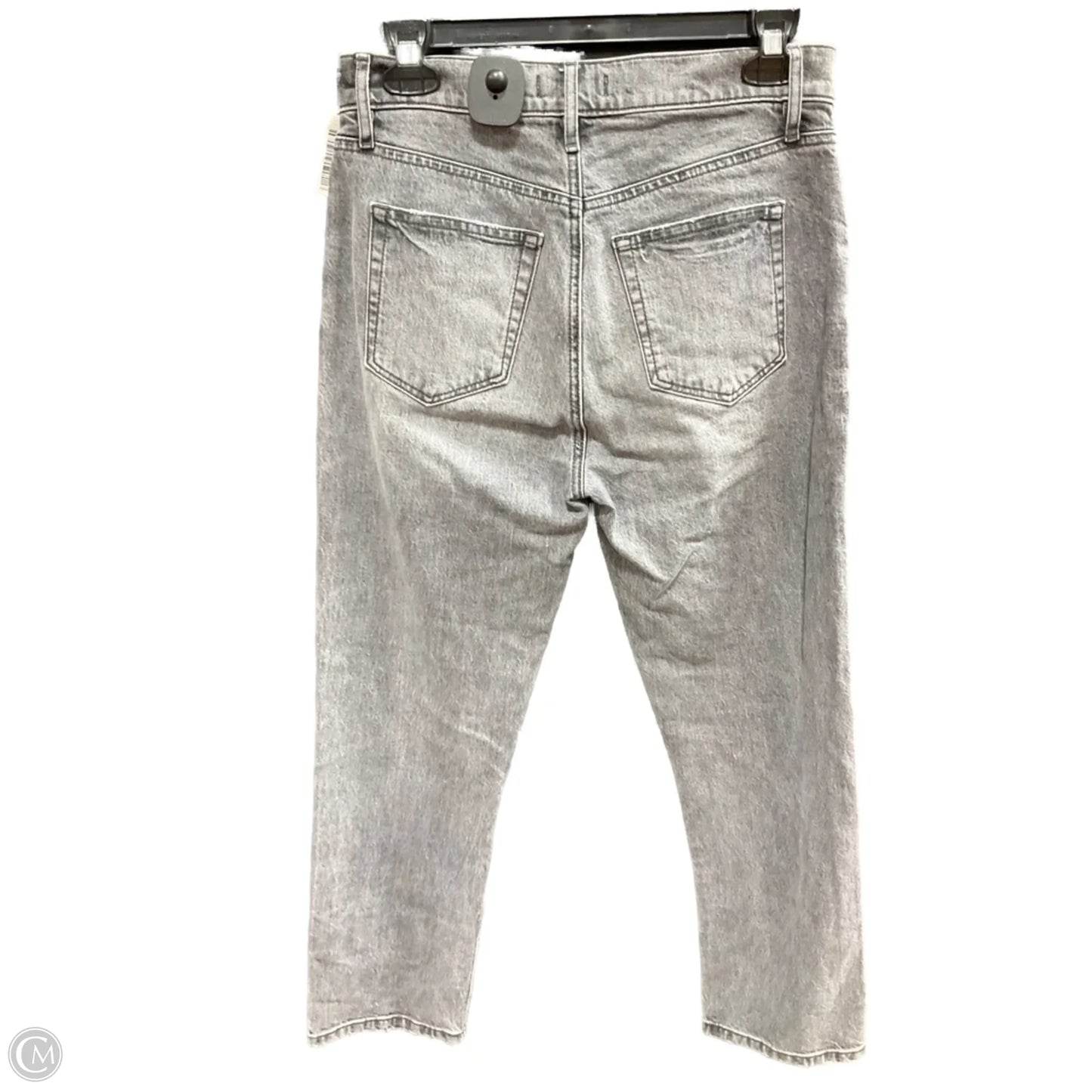 Jeans Straight By Loft In Grey Denim, Size: 0