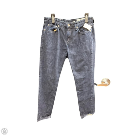 Jeans Boyfriend By Rag & Bones Jeans In Blue Denim, Size: 8