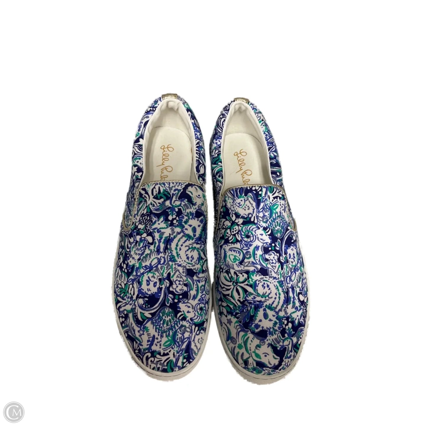 Shoes Flats By Lilly Pulitzer In Blue, Size: 10