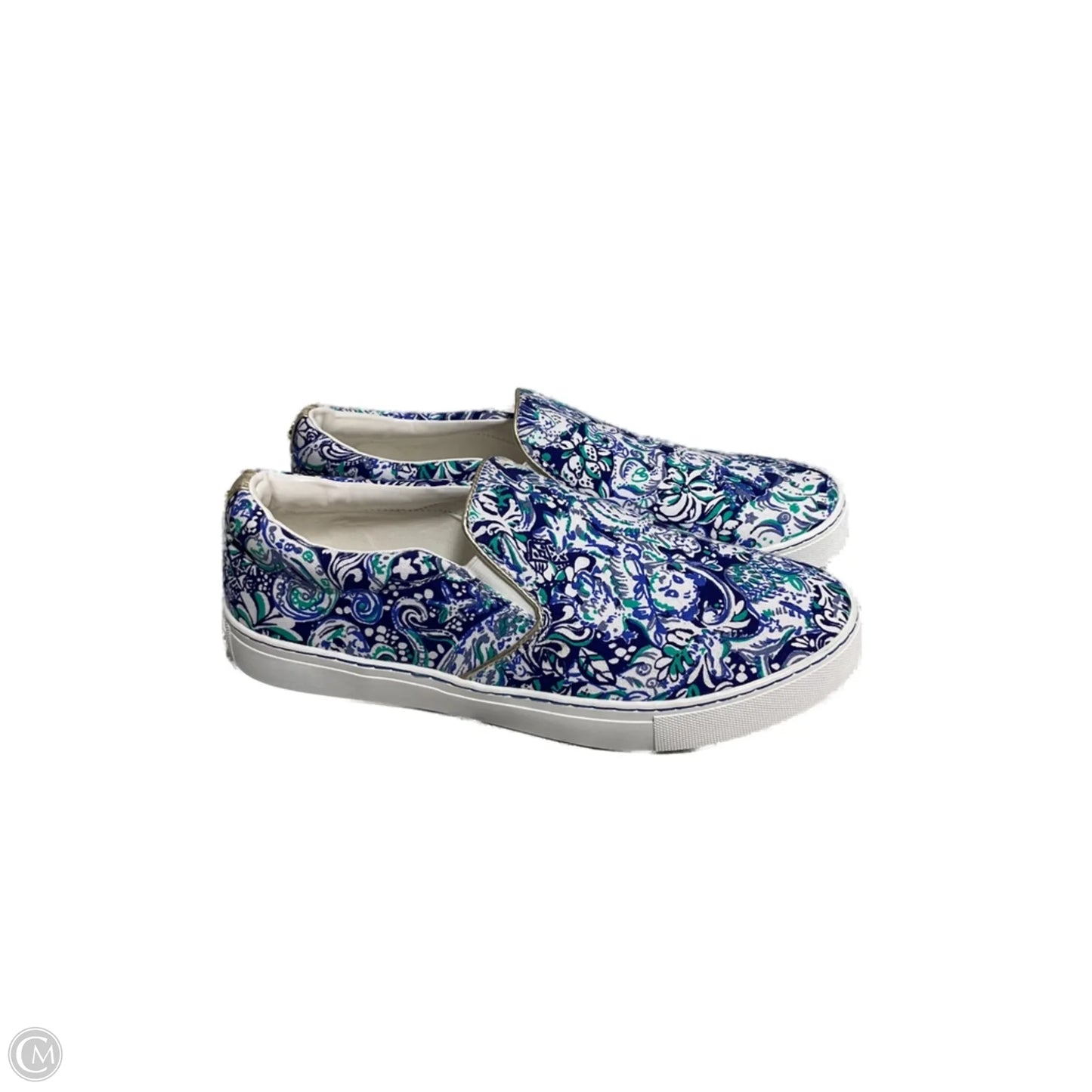 Shoes Flats By Lilly Pulitzer In Blue, Size: 10