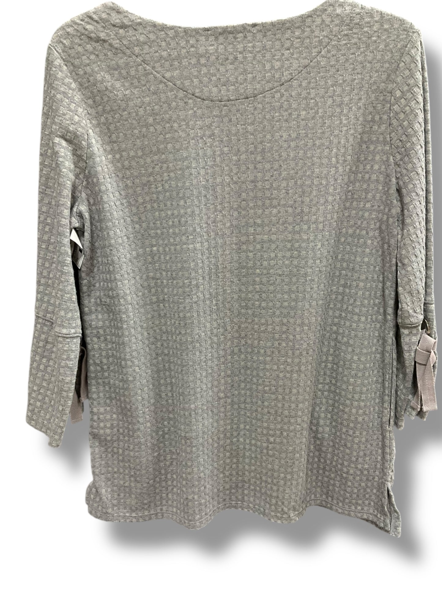 Top 3/4 Sleeve By Neon Buddha In Grey, Size: S