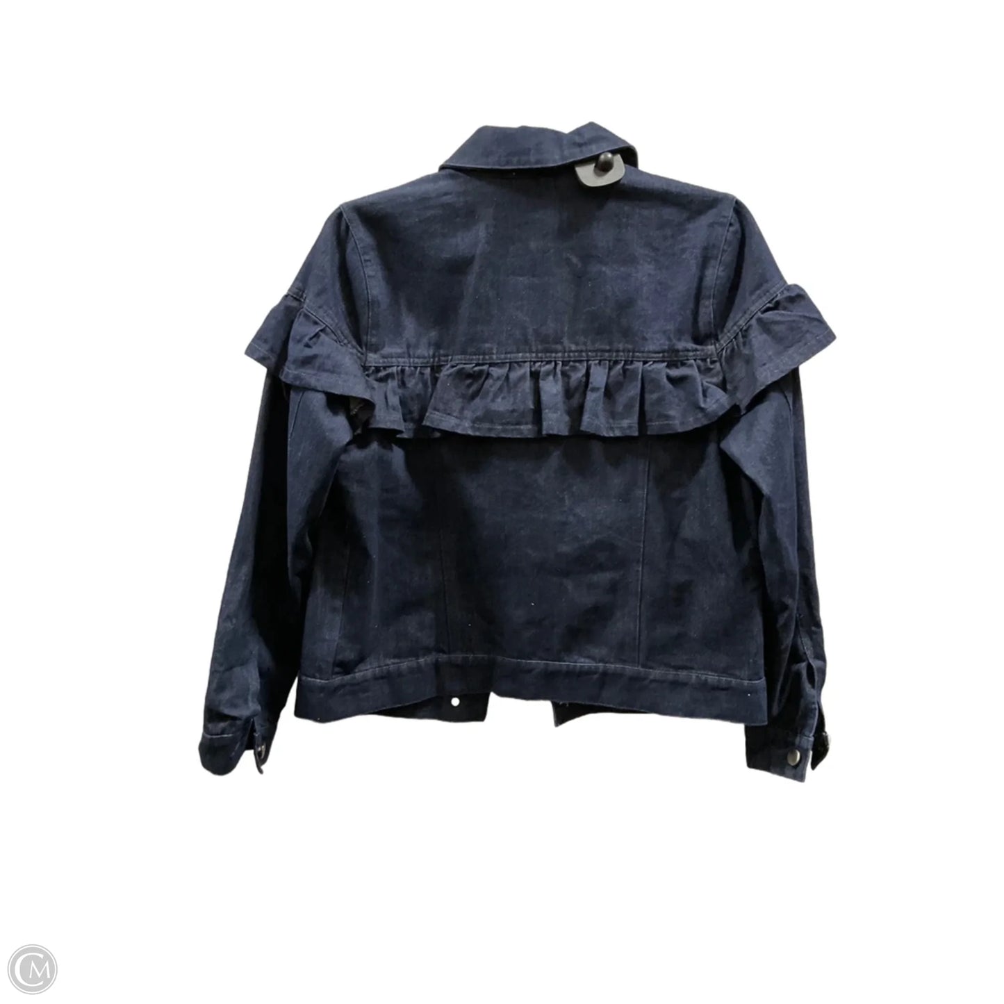 Jacket Denim By Sugar Lips In Blue Denim, Size: Xs