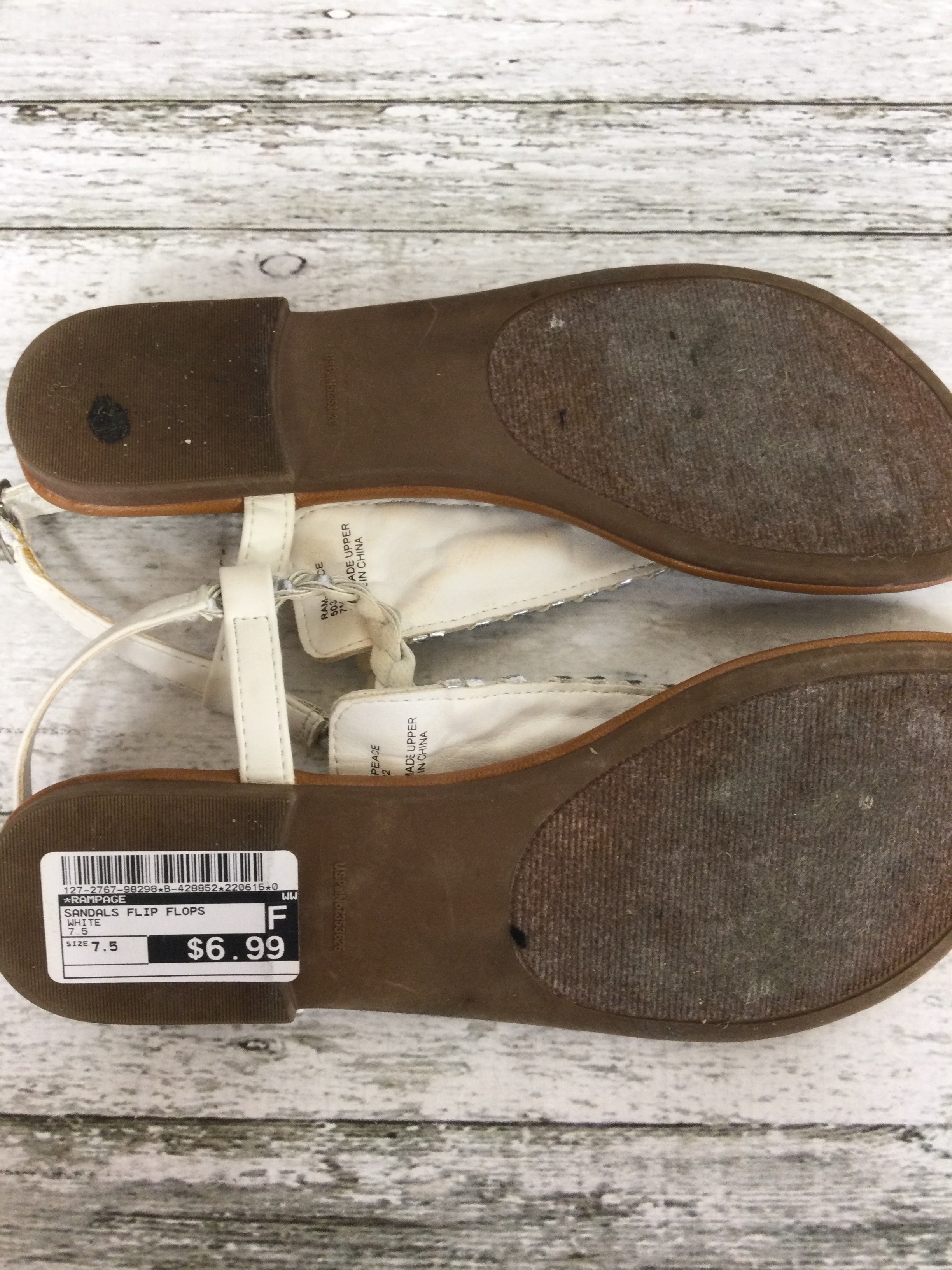 Rampage discount flip flops