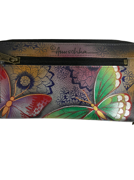 Wallet Leather By Anuschka  Size: Medium