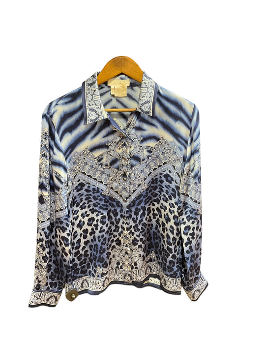 Blouse Long Sleeve By Escada  Size: M