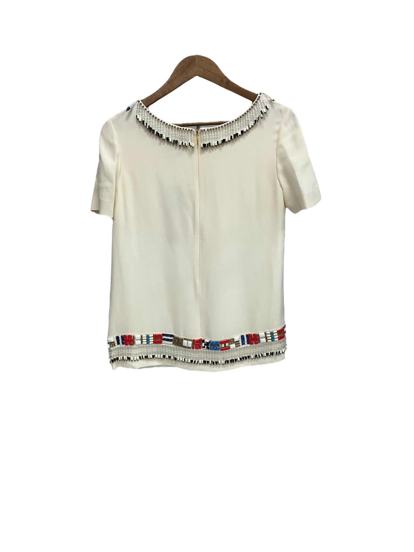 Top Short Sleeve Designer By Tory Burch  Size: 6