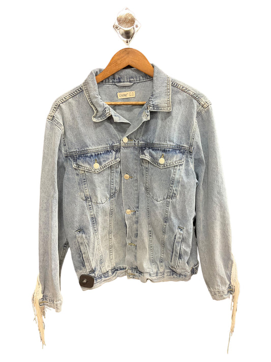 Jacket Denim By Clothes Mentor  Size: M