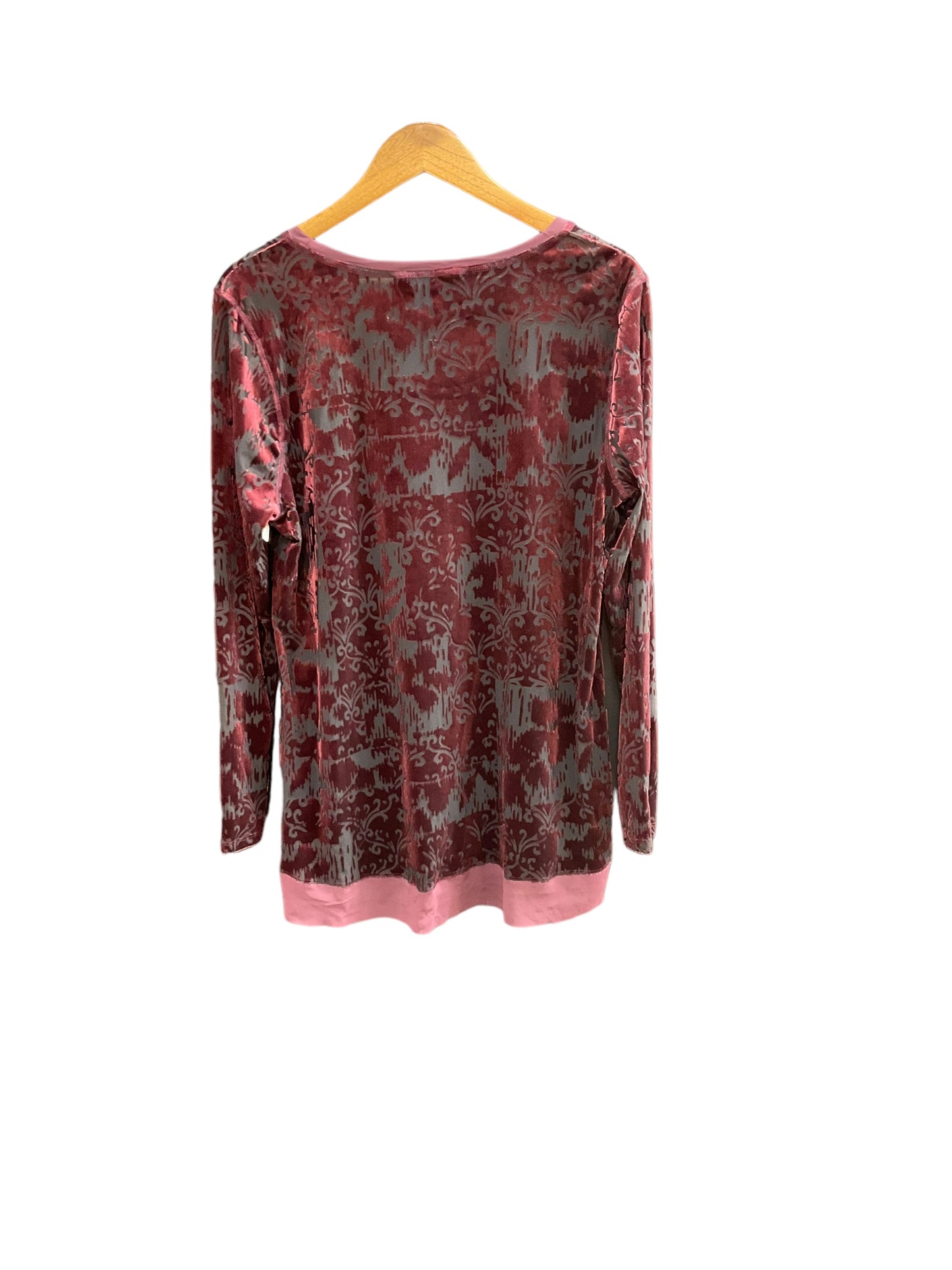 Top Long Sleeve By Simply Vera  Size: Xl
