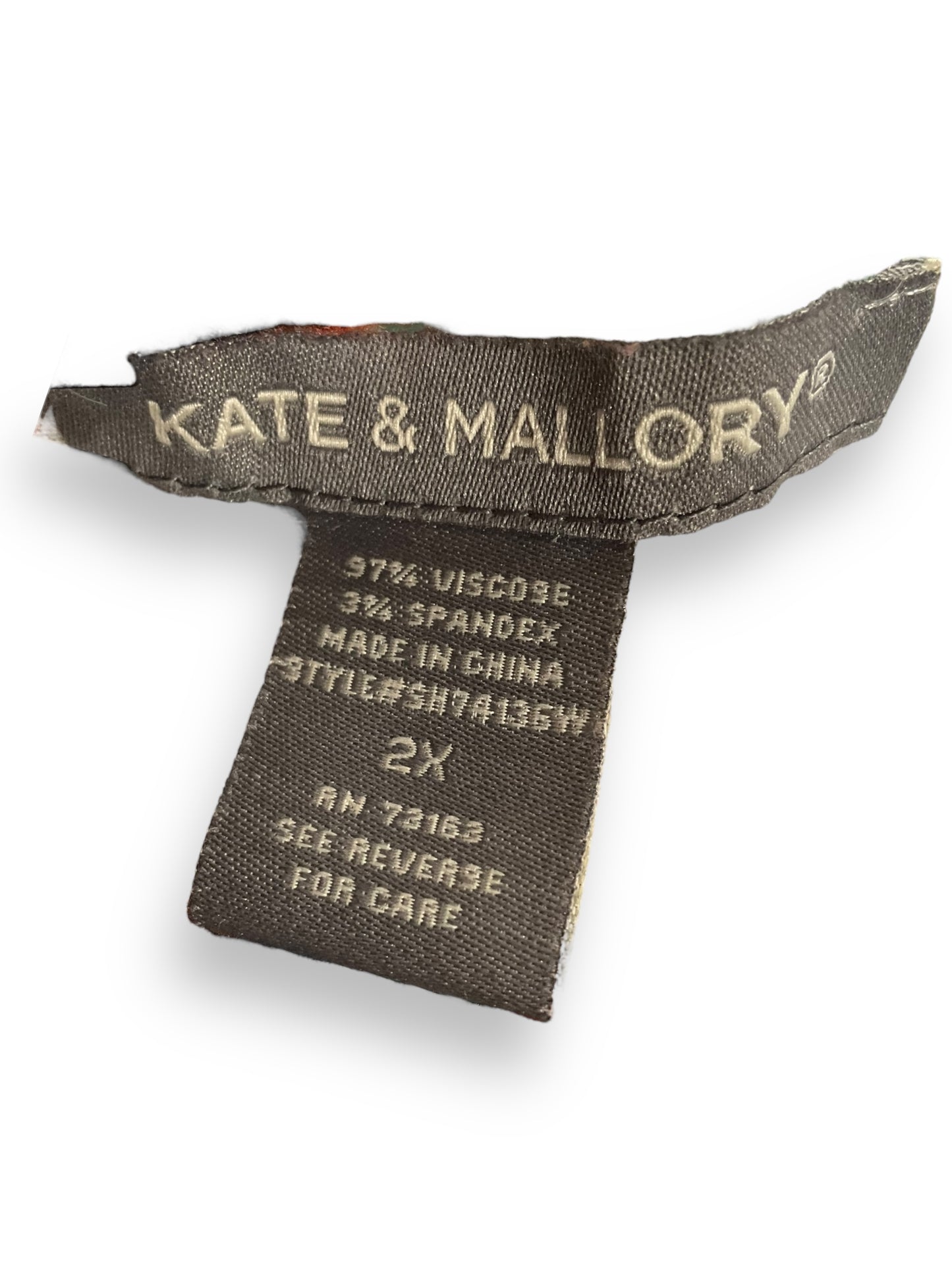 Dress Casual Midi By Kate & Mallory  Size: 2x